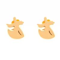 گوشواره طلا 18 عیار پرسته مدل 1220E Parasteh 1220E Gold Earing