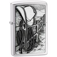 فندک زیپو مدل Resting Cowboy کد 24879 Zippo Resting Cowboy 24879 Lighter