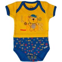 زیر دکمه دار آستین کوتاه آدمک مدل Little Bear Adamak Little Bear Under Button With Short Sleeves