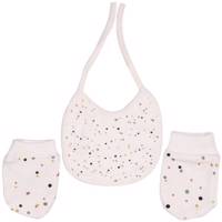 ست دستکش و پیشبند پوشیران مدل Little Bear Bebay Pooshiran Little Bear Bebay Gloves And Bounty Set