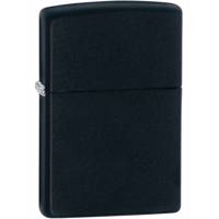 فندک زیپو مدل Regular Black Matte کد 218 - Zippo Regular Black Matte 218 Lighter