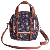 کیف دستی طرح گلدار کد 01