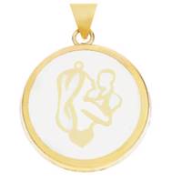 آویز گردنبند طلا 18 عیار ماهک مدل MM0687 Maahak MM0687 Gold Necklace Pendant