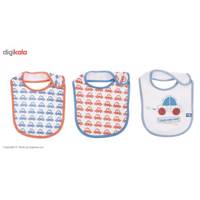 پیشبند مادرکر مدل 282172 بسته 3 عددی کد 1630.6 Mothercare X5537 3pcs Baby Bib