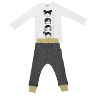 ست لباس دخترانه موشی مدل 15STK-JAPON Mushi 15STK-JAPON Baby Girl Clothing Set