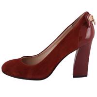 کفش چرم زنانه شهر چرم مدل 3-7-566 - Leather City 566-7-3 Leather Women Shoes