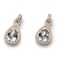 گوشواره کریستال طلایی الیور وبر مدل درخواست 5561G Oliver Weber 5561G Solicit Gold Crystal Earring