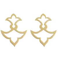 گوشواره طلا 18 عیار ماهک مدل ME0635 Maahak ME0635 Gold Earring
