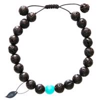 دستبند نوژین مدل لاوانگا مشکی Nojin Lavanga Black Bracelet