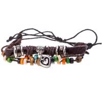 دستبند چرمی جی دبلیو ال مدل B15050 JWL B15050 Bracelets