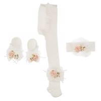 ست نوزادی مینی‌ورد مدل 13916PW Miniworld 13916PW Headband Footwear