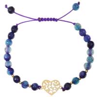 دستبند طلای 18 عیار رزا مدل BS115 Rosa BS115 Gold Bracelet
