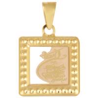 آویز گردنبند طلا 18 عیار ماهک مدل MM0394 Maahak MM0394 Gold Necklace Pendant Plaque