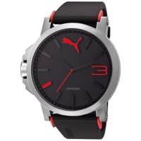 ساعت مچی عقربه ای مردانه پوما PU102941003 - Puma Ultrasize Black Watch PU102941003