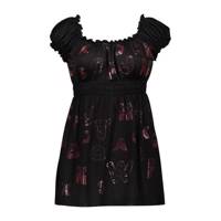 سارافون زنانه شهر شیک مدل JAM3046-1 Shahr e Shik JAM3046-1 Dress For Women