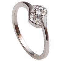 انگشتر نقره شهر جواهر مدل SJ-SR032 Shahrejavaher SJ-SR032 Silver Ring