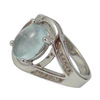 انگشتر نقره تاج گوهر مدل TG107