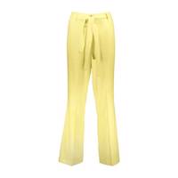 شلوار زنانه دمپا گشاد پارچه ای لیمویی مدل 231 Dorsa Tanpoosh 8 Trousers For Women