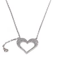 گردنبند نقره شهر جواهر مدل SJ-ZN018 Shahrejavaher SJ-ZN018 Silver Necklace