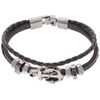 دستبند چرمی جی دبلیو ال مدل B15106 JWL B15106 Bracelets