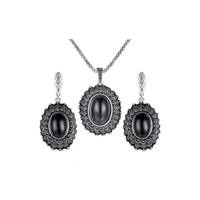 نیم ست ایزابلا مدل چشم سیاه - Izabella Jewelry Black Eyes Half Set