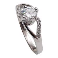 انگشتر نقره شهر جواهر مدل SJ-SR063 Shahrejavaher SJ-SR063 Silver Ring