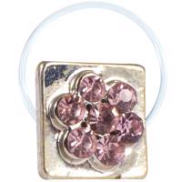 انگشتر پا طرح گل مربعی مدل Toe Ring2