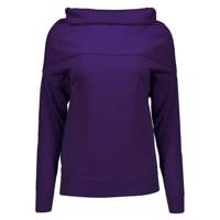 پلیور نخی یقه ایستاده زنانه Women Cotton Stand Up Collar Sweater