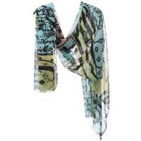 شال نخی روژند کد tp_6138_12