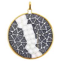 آویز طلای 18 عیار کرته مورینا مدل PeFA22 Corte Murrina PeFA22 Gold Pendant Plaque