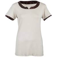 تی شرت آستین کوتاه زنانه پوپوگروپ مدل 21077 Popo Group 21077 Short Sleeve T-Shirt For Women