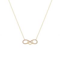 گردنبند طلا 18 عیار شانا مدل N-SG34 Shana N-SG34 Gold Necklace