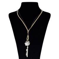 گردنبند چرمی ابلا مدل TN1004 Abella TN1004 Leather Necklace