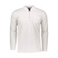 پیراهن چهار گره سفیدالیاف طبیعی پخش ملودی Melody 176 Long Sleeve Shirt For Men