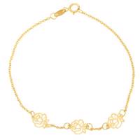 دستبند طلا 18 عیار شانا مدل B-SG141 Shana B-SG141 Gold Bracelet