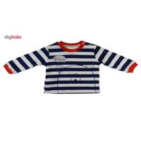 ست لباس پسرانه تونگز مدل L1017B Tongs L1017Blue Boys Clothes Set
