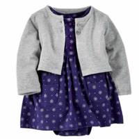 ست لباس دخترانه کارترز مدل 448 Carters 448 Baby Girl Clothing Set