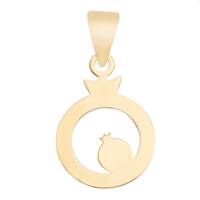 آویز گردنبند طلا 18 عیار ماهک مدل MM0345 Gold Necklace Pendant Plaque Maahak MM0345