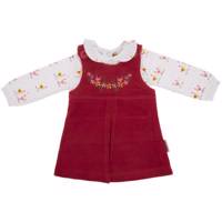 ست لباس دخترانه آدمک مدل 2914001R Adamak 2914001R Baby Girl Clothing Set