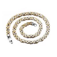 گردن بند مردانه تمام استیل مدل SSN-1703