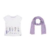 تی شرت نوزادی دخترانه مایورال مدل MA 308471 Mayoral MA 308471 Baby Girls T-Shirts