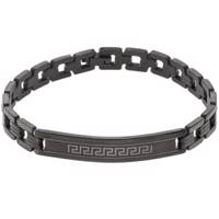 دستبند زنجیری پلاک‌دار جی دبلیو ال مدل B15120 JWL B15120 Bracelets