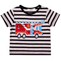 تی شرت آستین کوتاه نوزادی سیکابی مدل 7419 CiKOBY 7419 Short Sleeve Baby T Shirt
