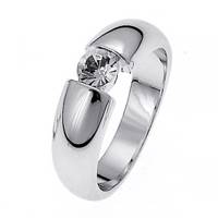 انگشتر الیور وبر مدل سالیتر 2050L سایز 8 Oliver Weber 2050L Solitaire Ring Size 8