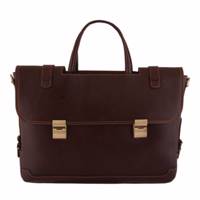 کیف اداری چرم طبیعی شهر چرم مدل 3-111308 - Leather City 111308-3 Leather Briefcase