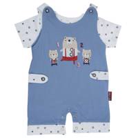 ست لباس پسرانه آدمک مدل 2104001B Adamak 2104001B Baby Boy Clothing Set