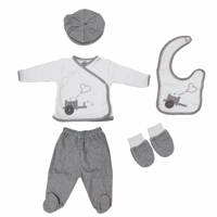 ست لباس نوزادی گایه مدل 379 Gaye 379 Baby Clothes Set