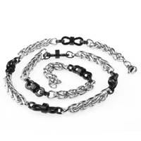 گردن بند مردانه تمام استیل مدل SSN-1739