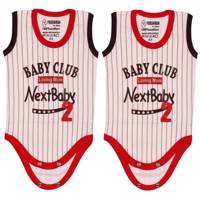 ست زیر دکمه دار رکابی پوشیران مدل Baby Club - بسته 2 عددی Pooshiran Baby Club Under Button Singlet Set Pack Of 2