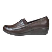 کفش چرم زنانه آریوان مدل ARZ5524GH - Arivan ARZ524GH Leather Shoe For Women